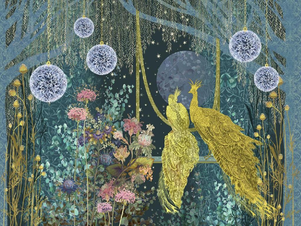 Панно Affresco Wallpaper Part 2 Love Story AB138-COL1 2x2,68 м
