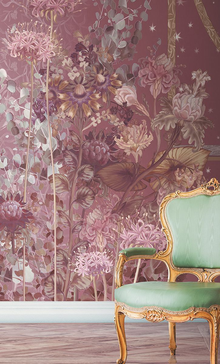 Панно Affresco Wallpaper Part 2 Love Story AB138-COL3 2x2,68 м фото в интерьере