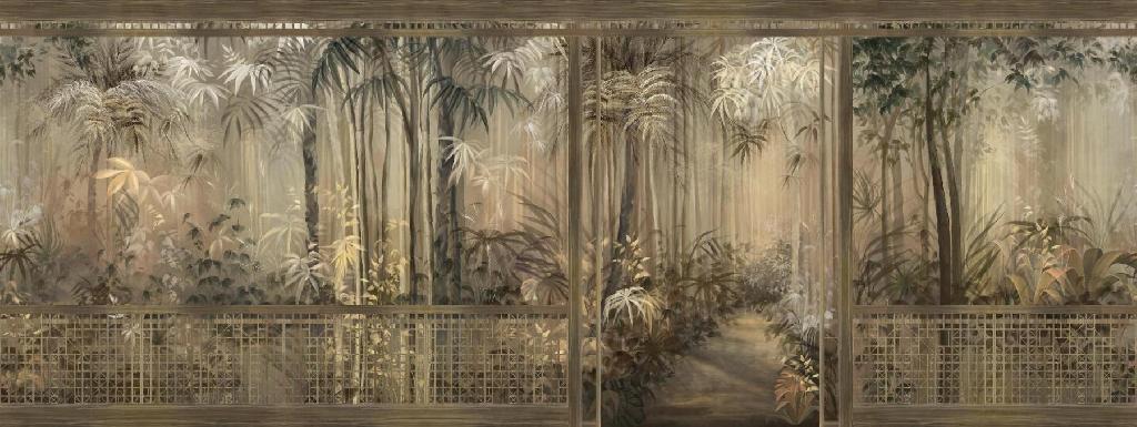 Панно Affresco Wallpaper Part 2 Jungle AB118-COL1 2x2,68 м