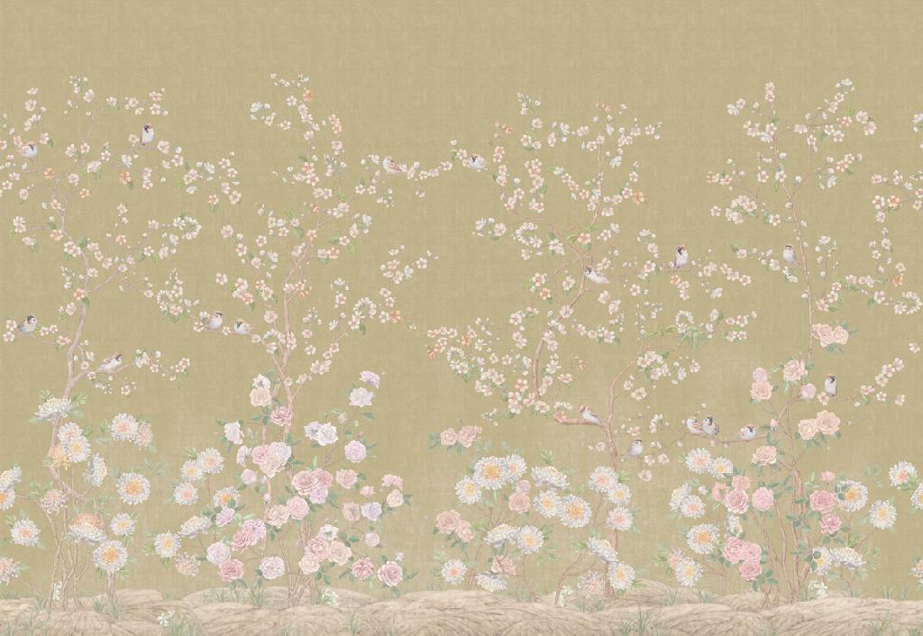Панно Affresco Wallpaper Part 2 Floral Romance AF712-COL5 2,75x3,99 м