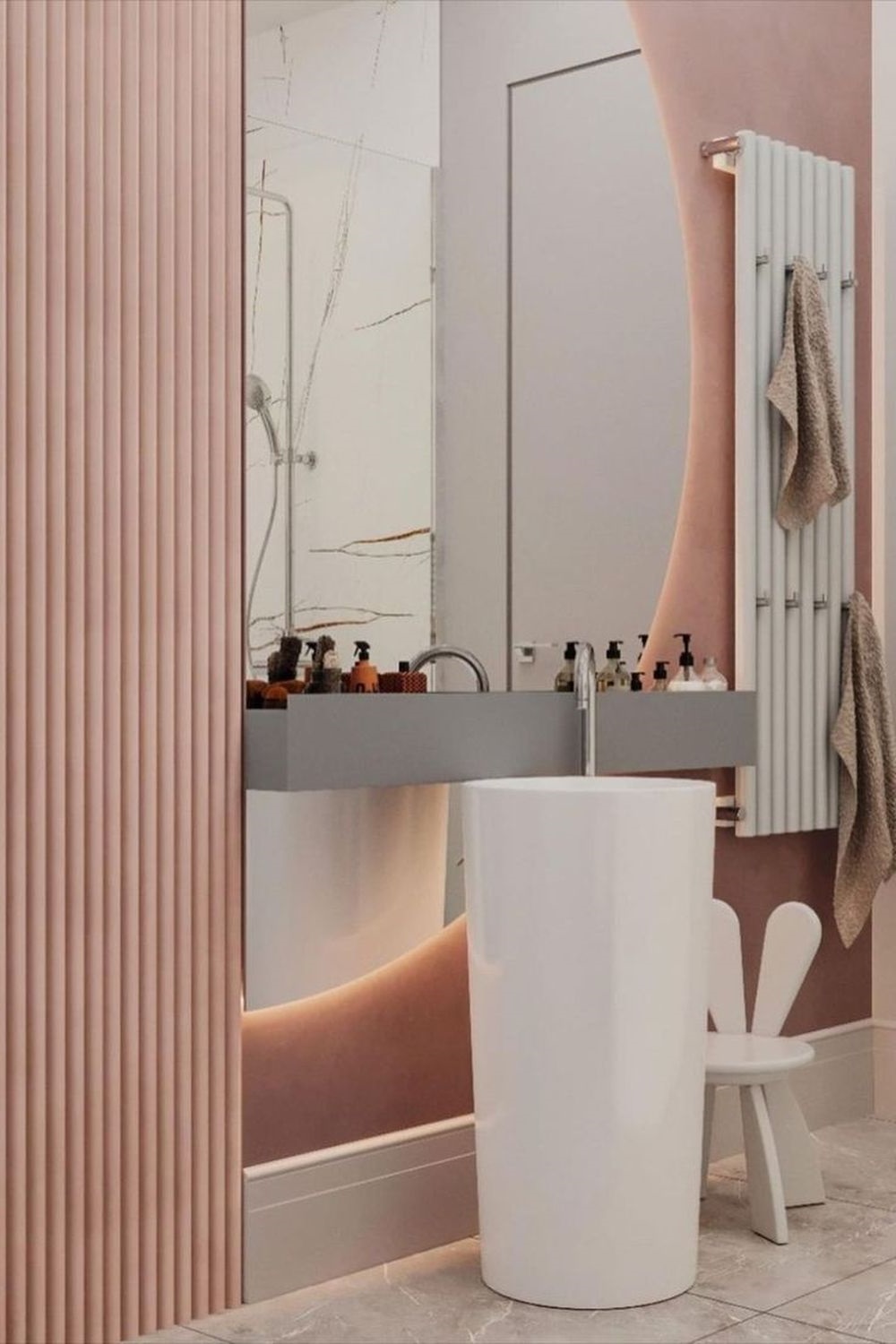 Стеновая панель под покраску Orac Decor Bar W111F гибкая 2000×250×20 фото в интерьере Стеновая панель под покраску Orac Decor Bar W111F гибкая 2000×250×20 фото в интерьере