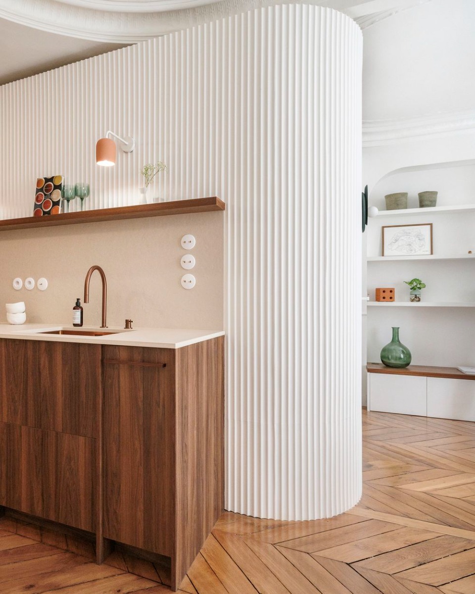 Стеновая панель под покраску Orac Decor Modern Valley W109F гибкая 2000×250×13 фото в интерьере Стеновая панель под покраску Orac Decor Modern Valley W109F гибкая 2000×250×13 фото в интерьере