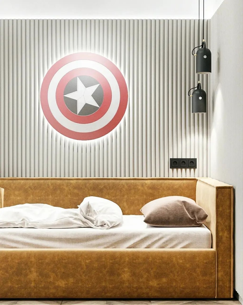 Стеновая панель под покраску Orac Decor Modern Hill W110F гибкая 2000×250×16 фото в интерьере Стеновая панель под покраску Orac Decor Modern Hill W110F гибкая 2000×250×16 фото в интерьере