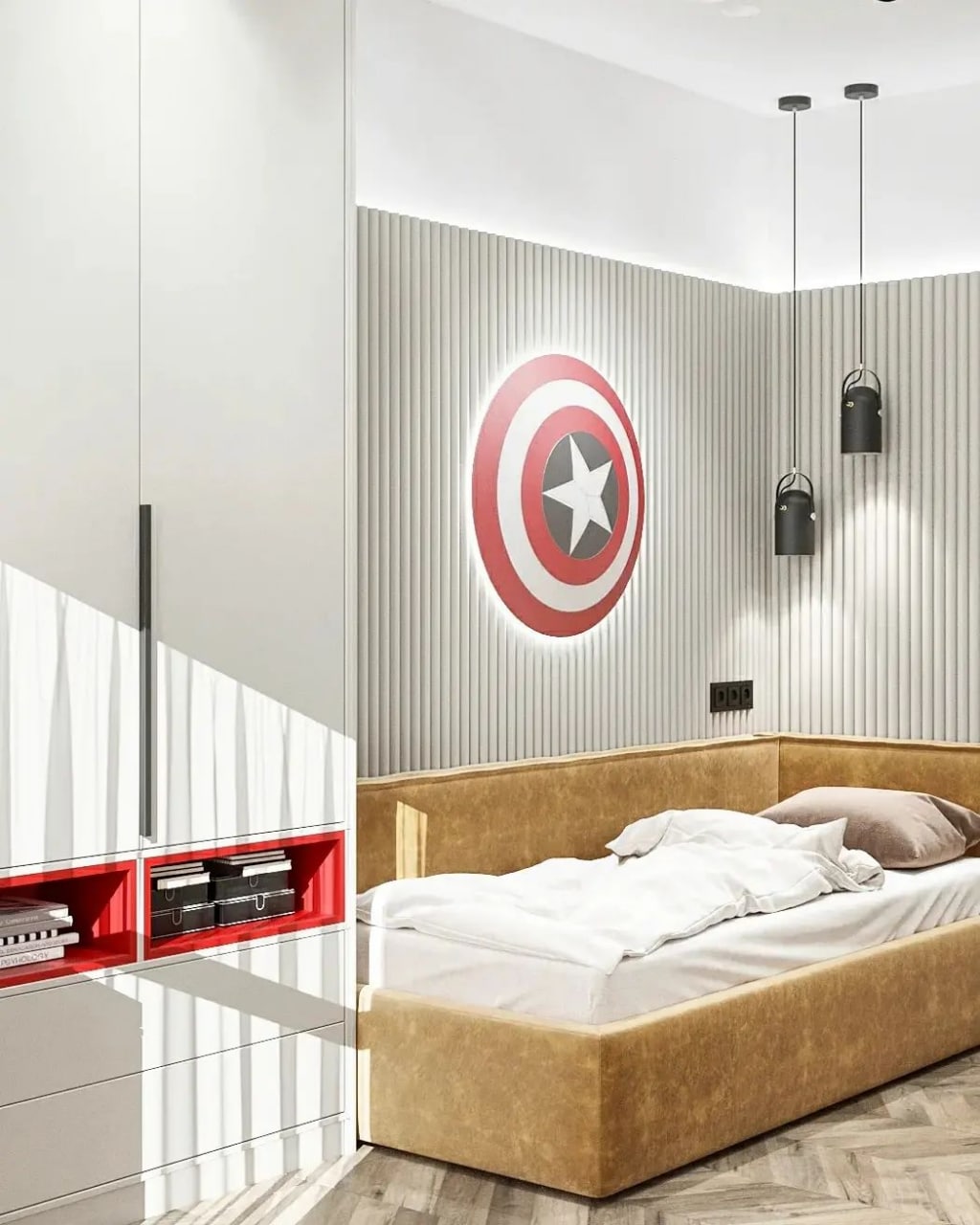 Стеновая панель под покраску Orac Decor Modern Hill W110F гибкая 2000×250×16 фото в интерьере Стеновая панель под покраску Orac Decor Modern Hill W110F гибкая 2000×250×16 фото в интерьере