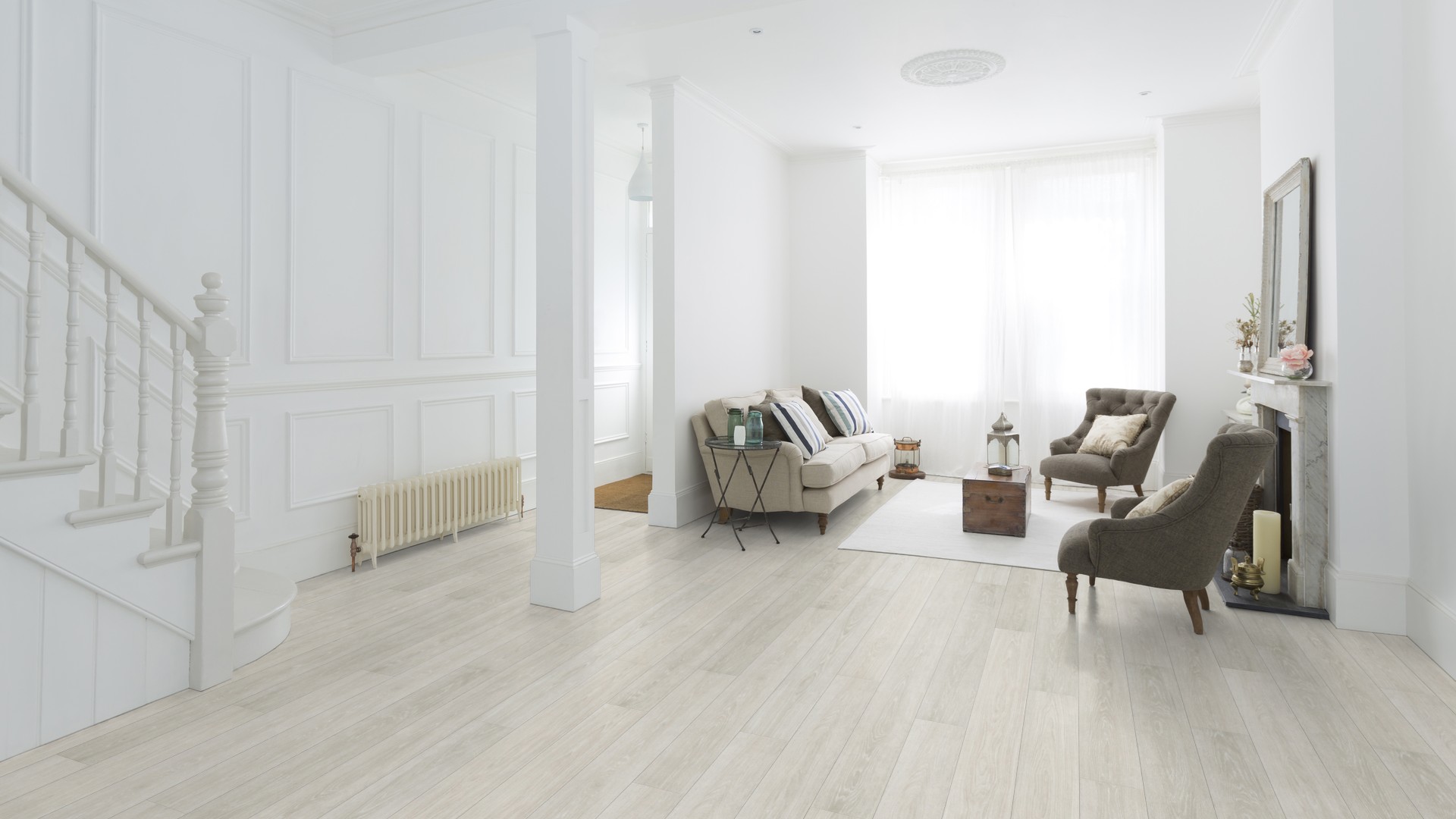 Пробковый пол замковый Wicanders Wood Essence Prime Arctic Oak D8F6001 1830×185×11,5 фото в интерьере Пробковый пол замковый Wicanders Wood Essence Prime Arctic Oak D8F6001 1830×185×11,5 фото в интерьере