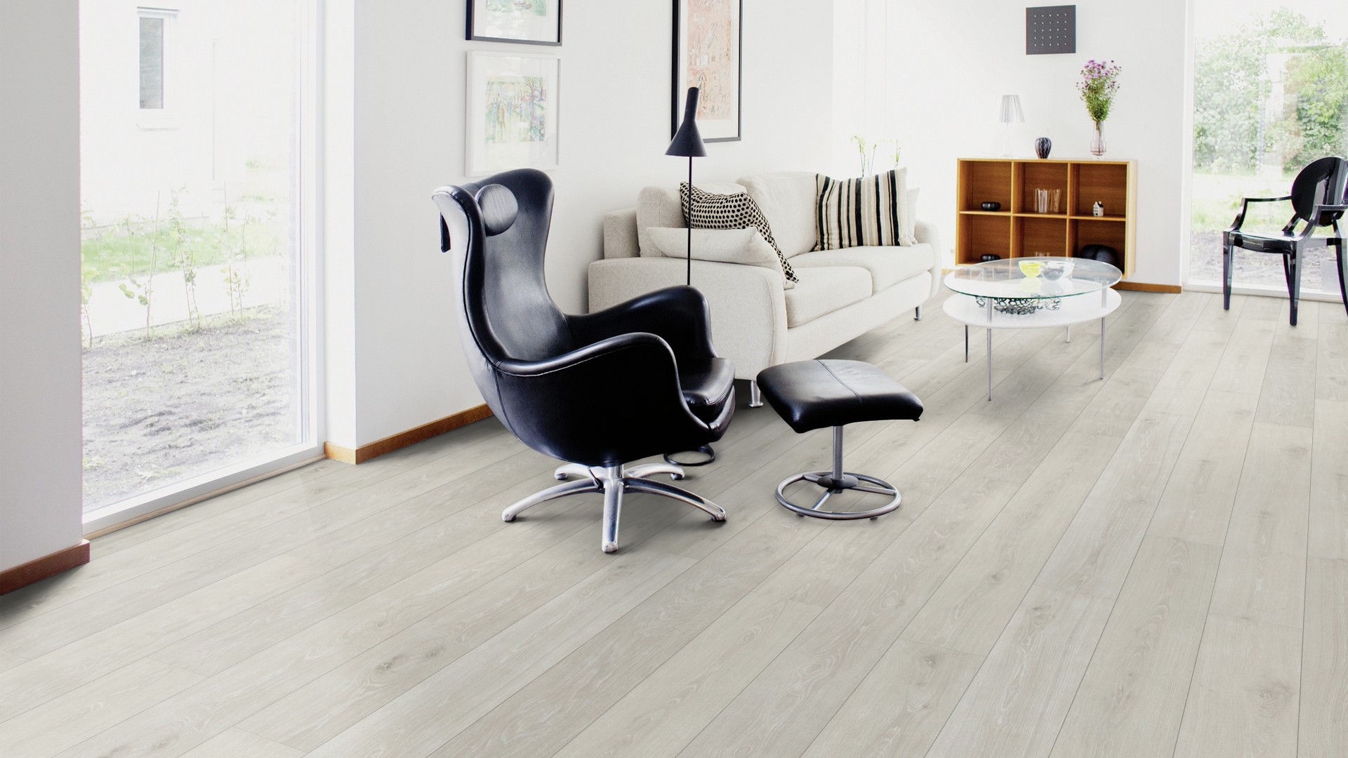 Пробковый пол замковый Wicanders Wood Essence Washed Haze Oak D8G2001 1830×185×11,5 фото в интерьере Пробковый пол замковый Wicanders Wood Essence Washed Haze Oak D8G2001 1830×185×11,5 фото в интерьере