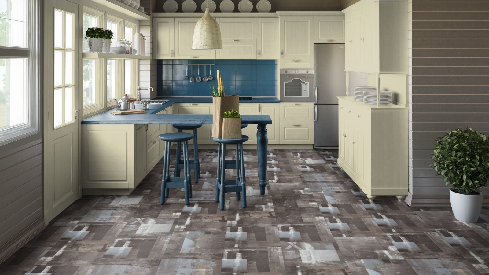 Кварцвиниловая плитка Tarkett Art Vinyl клеевая Lounge Digi Edition Oliver DJ 457,2×457,2×3 фото в интерьере Кварцвиниловая плитка Tarkett Art Vinyl клеевая Lounge Digi Edition Oliver DJ 457,2×457,2×3 фото в интерьере