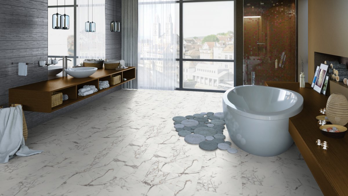 Кварцвиниловая плитка Tarkett Art Vinyl клеевая Lounge Digi Edition Sander DJ 457,2×457,2×3 фото в интерьере Кварцвиниловая плитка Tarkett Art Vinyl клеевая Lounge Digi Edition Sander DJ 457,2×457,2×3 фото в интерьере