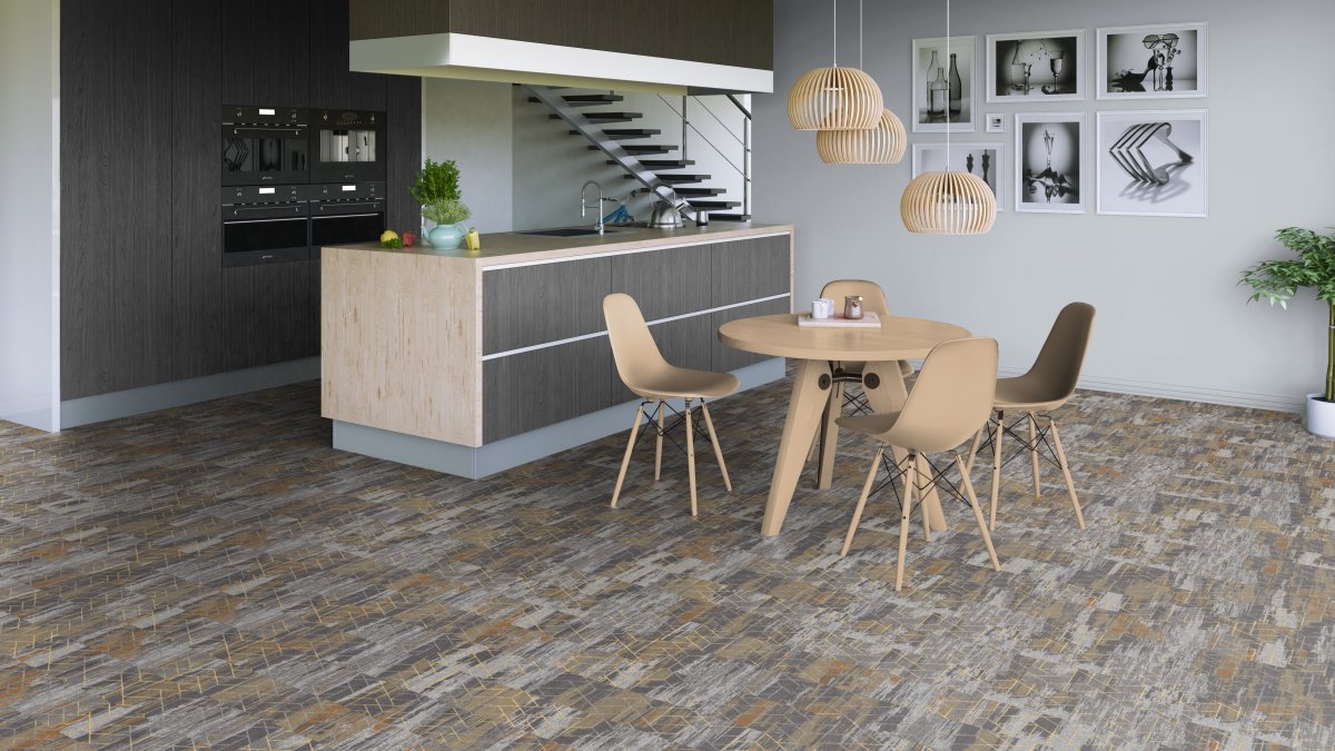 Кварцвиниловая плитка Tarkett Art Vinyl клеевая Lounge Digi Edition David DJ 914,4×152,4×3 фото в интерьере Кварцвиниловая плитка Tarkett Art Vinyl клеевая Lounge Digi Edition David DJ 914,4×152,4×3 фото в интерьере