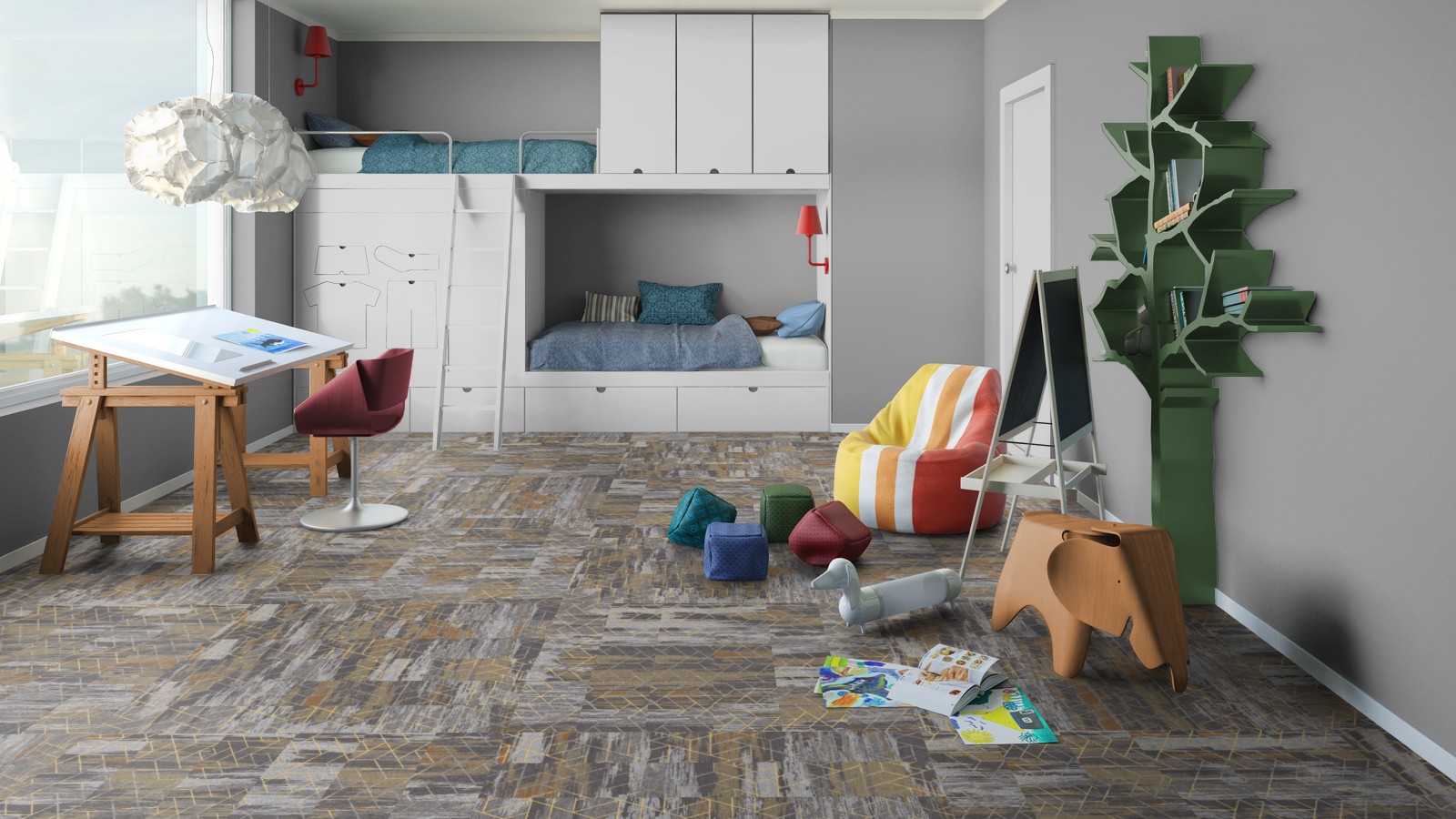 Кварцвиниловая плитка Tarkett Art Vinyl клеевая Lounge Digi Edition David DJ 914,4×152,4×3 фото в интерьере Кварцвиниловая плитка Tarkett Art Vinyl клеевая Lounge Digi Edition David DJ 914,4×152,4×3 фото в интерьере