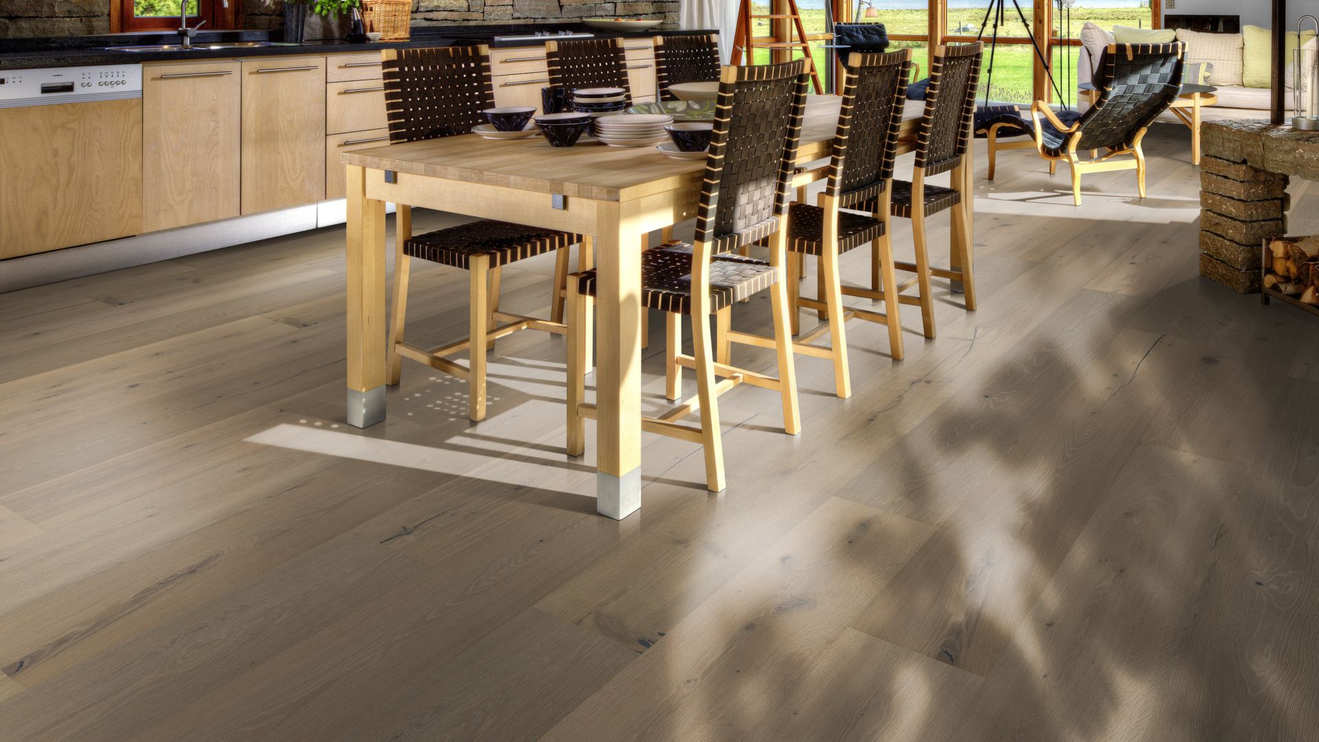 Паркетная доска Kahrs Роял Дуб Шильон Chillon 181XADEK32KW240 Dynamic 2400×305×18 фото в интерьере Паркетная доска Kahrs Роял Дуб Шильон Chillon 181XADEK32KW240 Dynamic 2400×305×18 фото в интерьере