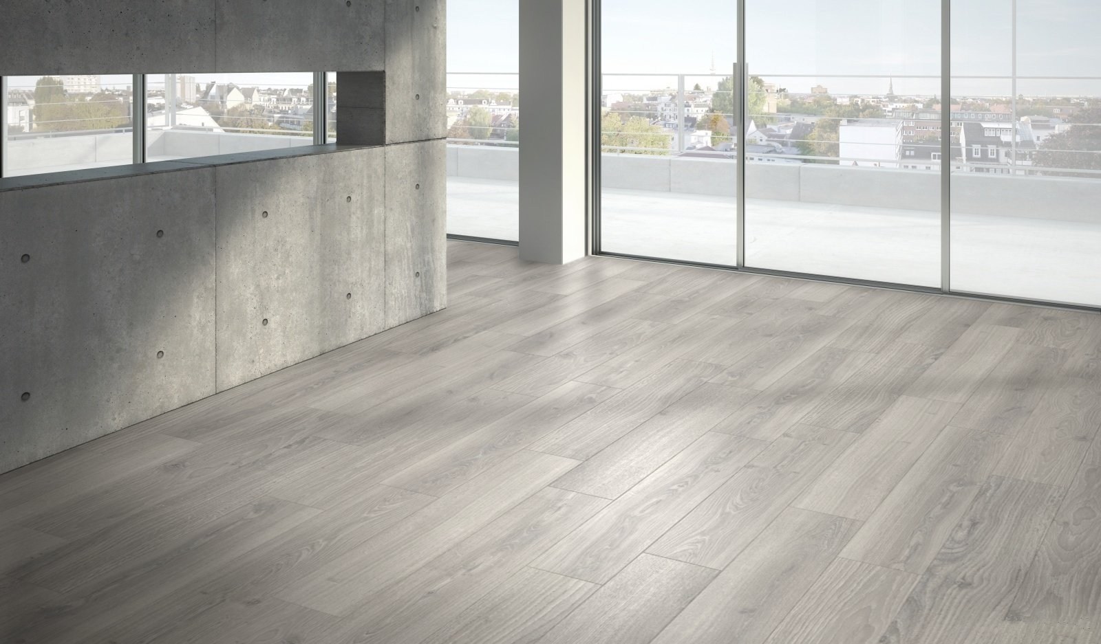 Ламинат Parador Hydron 600 Дуб Студийный светло-серый 1744814 1285×243×9 фото в интерьере Ламинат Parador Hydron 600 Дуб Студийный светло-серый 1744814 1285×243×9 фото в интерьере