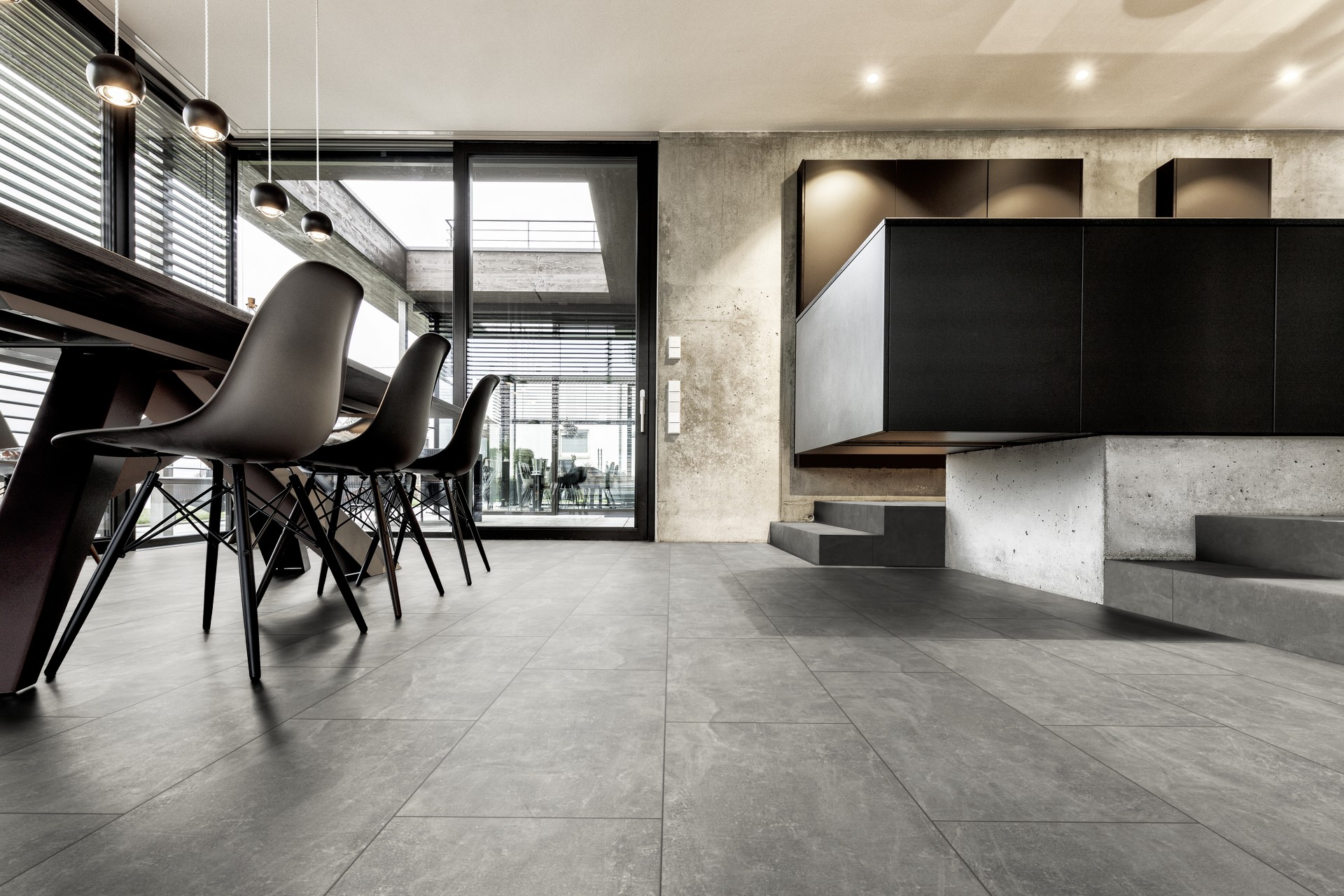 Ламинат Ter Hurne Dureco Stone Line Камень Звезда-серый 2818/B02 635×327×12 фото в интерьере Ламинат Ter Hurne Dureco Stone Line Камень Звезда-серый 2818/B02 635×327×12 фото в интерьере