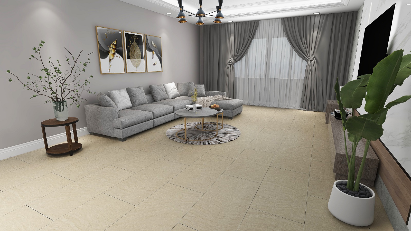 Кварцвиниловый SPC ламинат Evofloor Stone Click Vesuvius Везувий 86301-2 600×300×5,2 фото в интерьере Кварцвиниловый SPC ламинат Evofloor Stone Click Vesuvius Везувий 86301-2 600×300×5,2 фото в интерьере