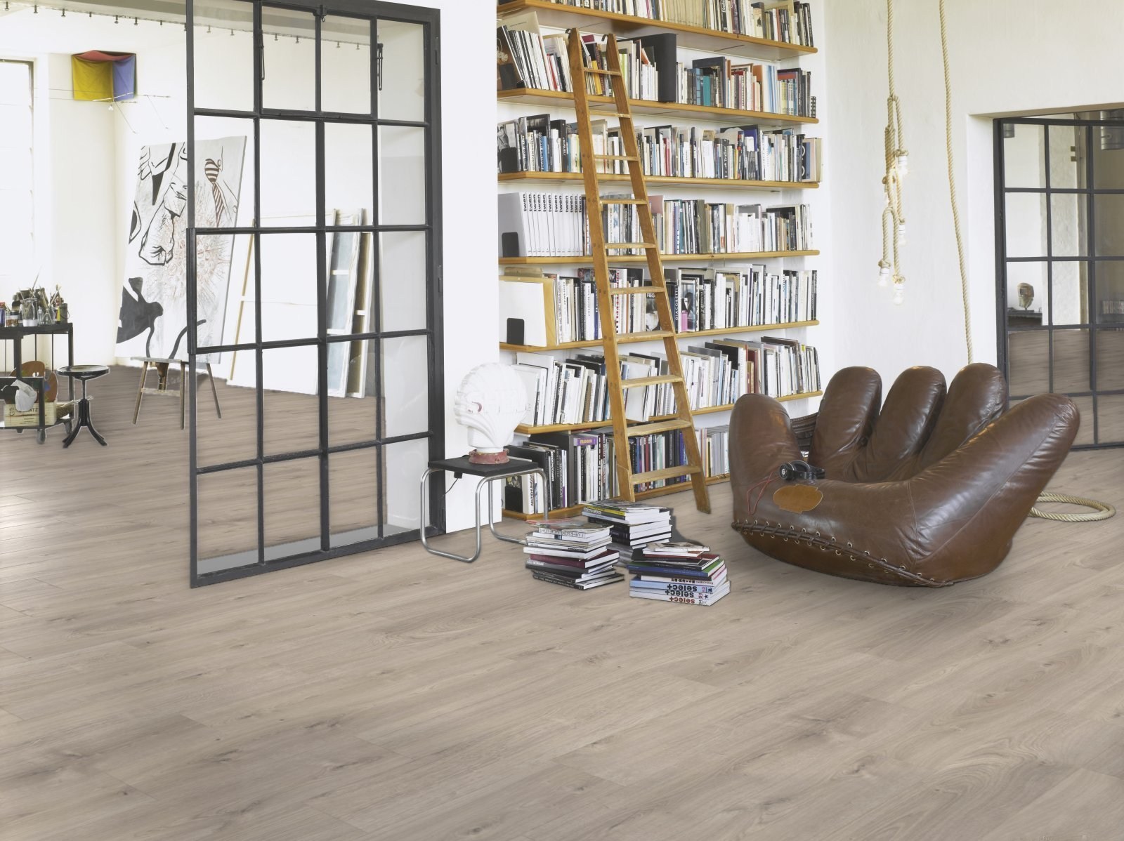 Ламинат Parador Basic 600XS Дуб Мистраль серый 1744356 1285×243×8 фото в интерьере Ламинат Parador Basic 600XS Дуб Мистраль серый 1744356 1285×243×8 фото в интерьере