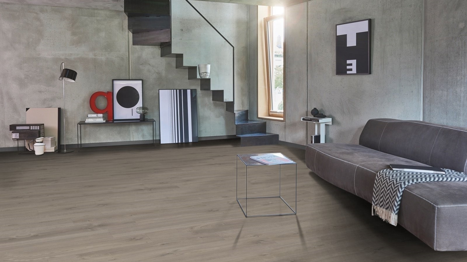 Ламинат Parador Basic 600XS Дуб Мистраль серый 1744356 1285×243×8 фото в интерьере Ламинат Parador Basic 600XS Дуб Мистраль серый 1744356 1285×243×8 фото в интерьере