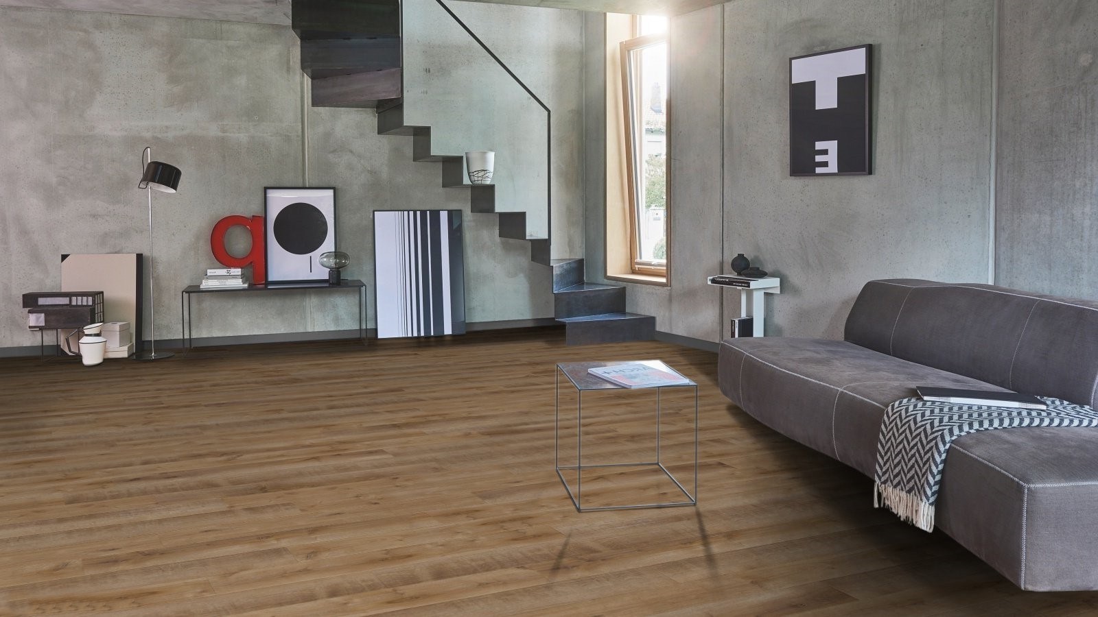 Ламинат Parador Basic 400V Дуб Монтерей слегка белый 1744350 1285×194×8 фото в интерьере Ламинат Parador Basic 400V Дуб Монтерей слегка белый 1744350 1285×194×8 фото в интерьере