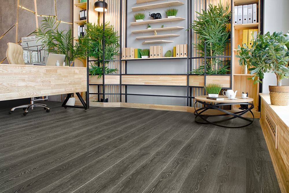 Кварцвиниловый SPC ламинат Alpine Floor Grand Sequoia Каддо ECO 11-20 1524×180×4 фото в интерьере