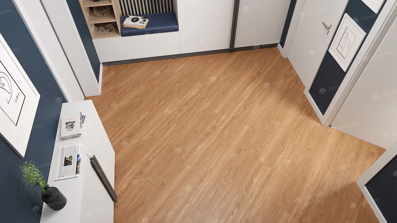 Кварцвиниловый SPC ламинат Alpine Floor Sequoia Роял ECO 6-4 1220×183×4