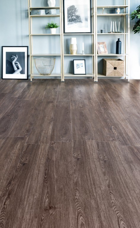Кварцвиниловая плитка Alpine Floor замковая Sequoia LVT Рустикальная ECO 6-11 1219,2×184,2×3,2 фото в интерьере