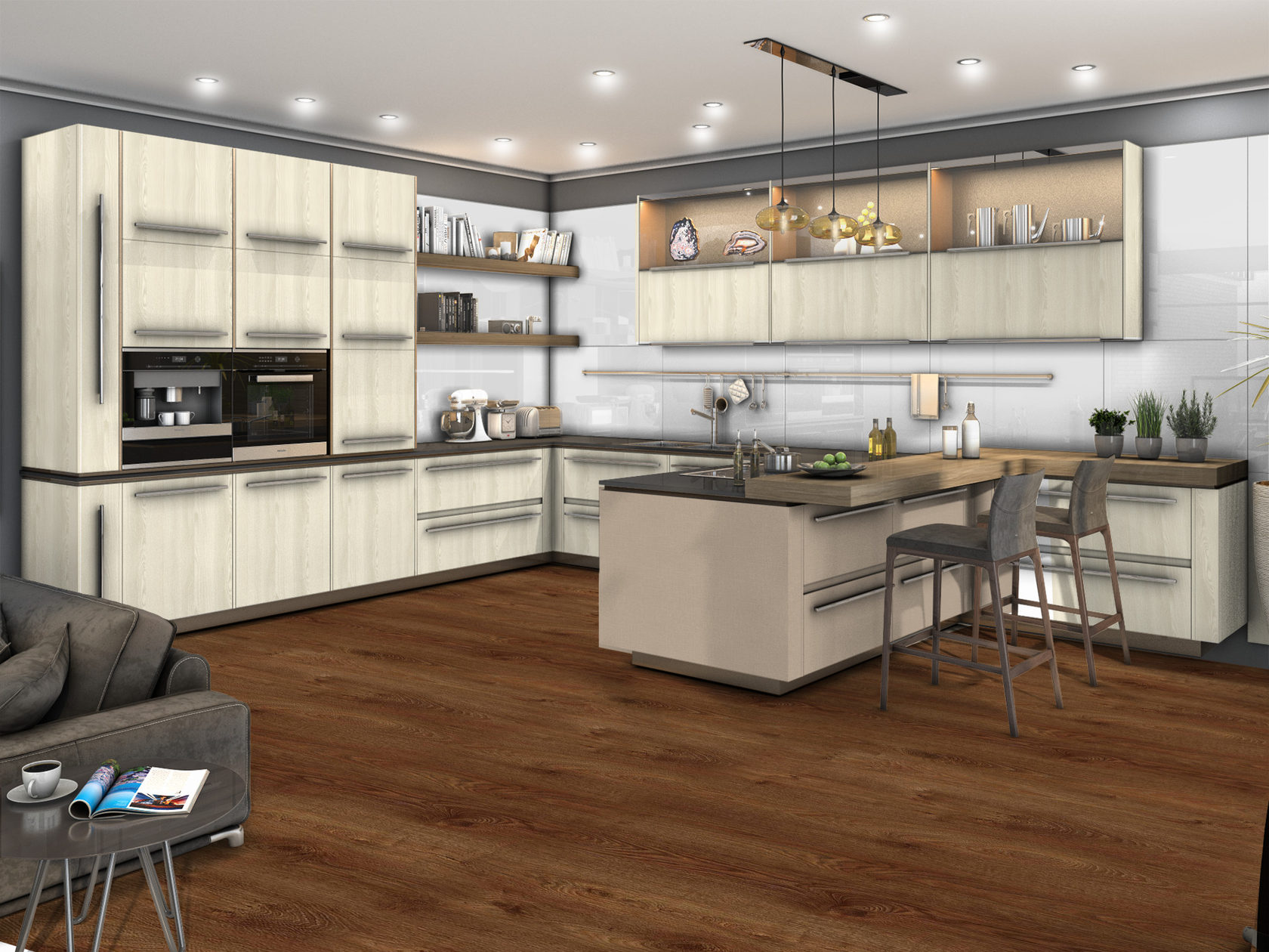 Ламинат AGT Effect Россо PRK909 1200×191×8 фото в интерьере Ламинат AGT Effect Россо PRK909 1200×191×8 фото в интерьере