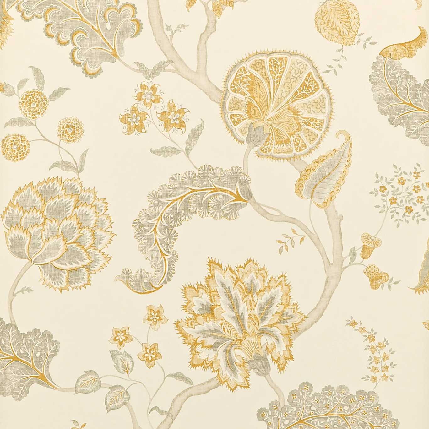 Обои Sanderson One Sixty Palampore Silver/Gold DCAVPA105