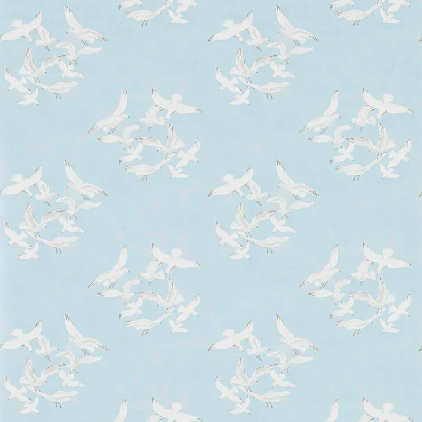 Обои Sanderson One Sixty Seagulls Blue 214585
