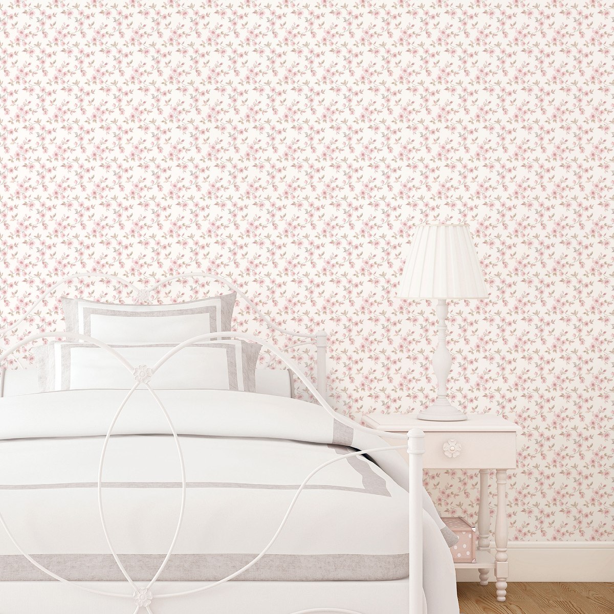 Обои Aura Secret Garden G78484 10,05×0,53 фото в интерьере