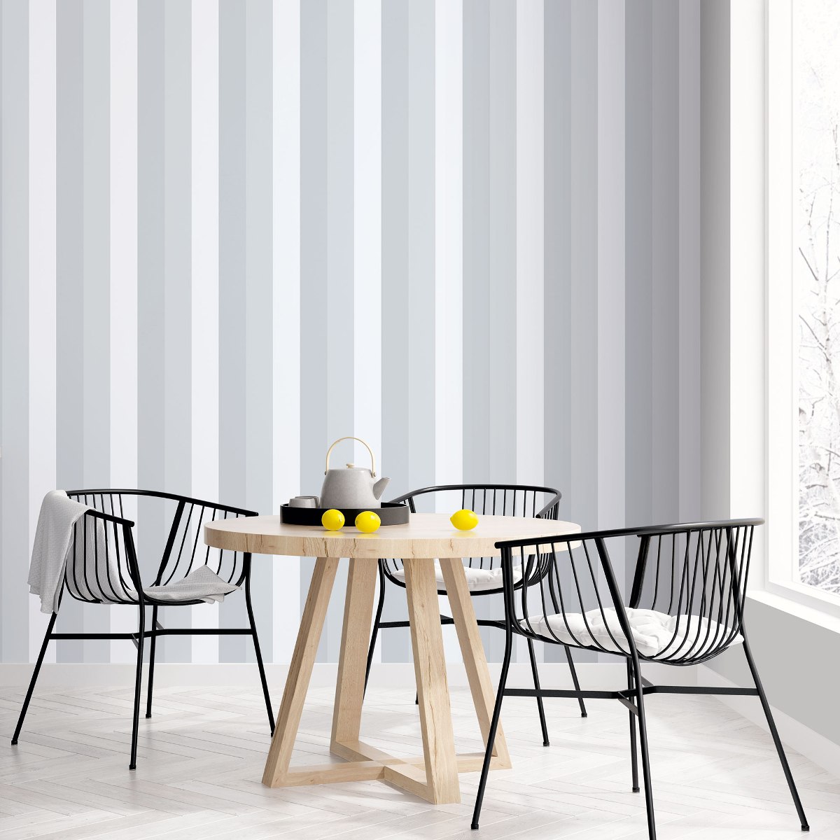 Обои Aura Secret Garden G78519 10,05×0,53 фото в интерьере