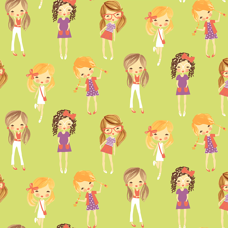 Обои Loymina Lemonade Pretty Girls LM7 005 10,05×1 Обои Loymina Lemonade Pretty Girls LM7 005 10,05×1