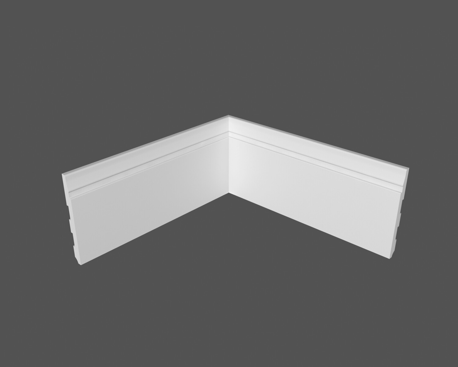 Плинтус МДФ под покраску Ликорн Р 23.133.12 2070×133×12 Плинтус МДФ под покраску Ликорн Р 23.133.12 2070×133×12