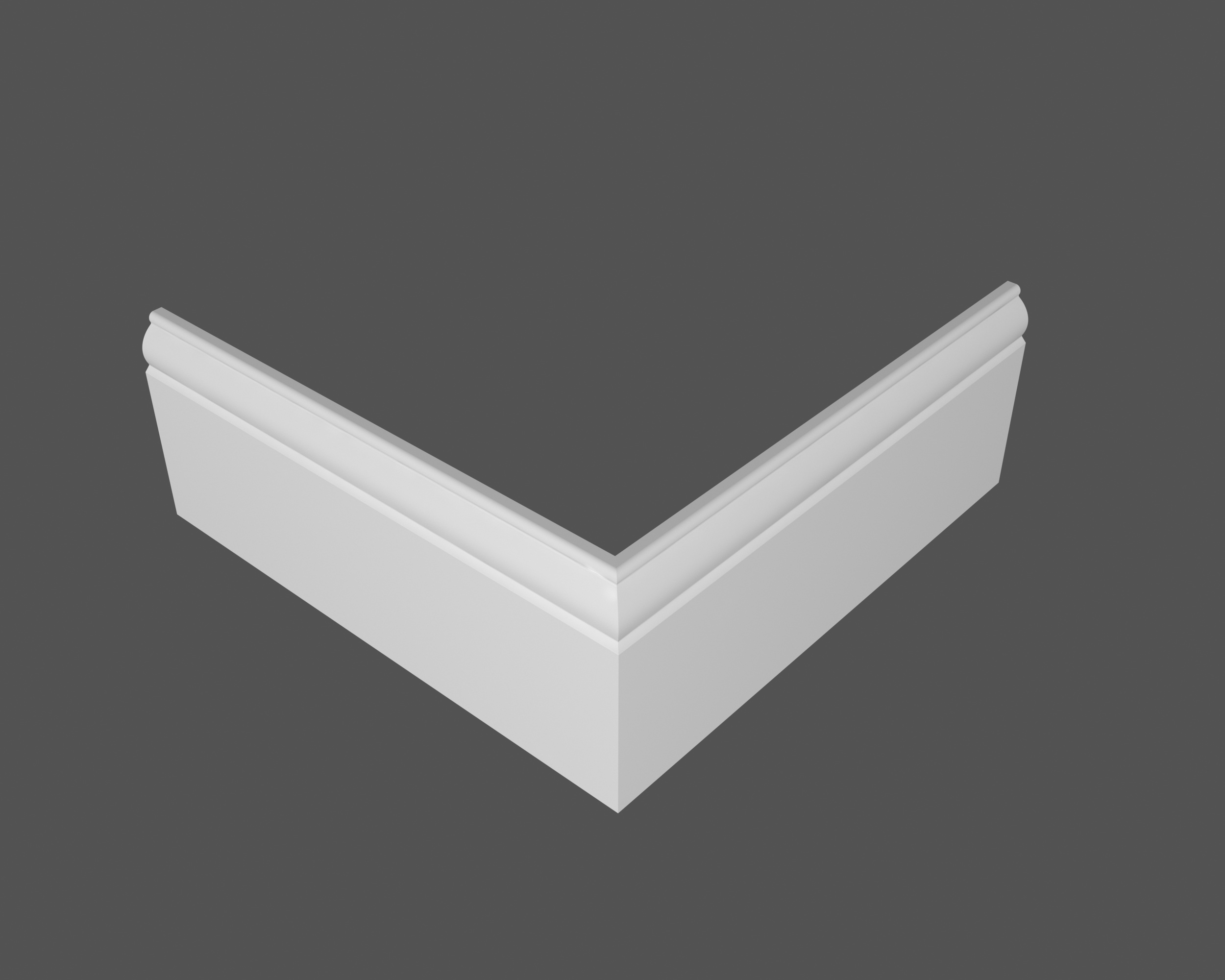 Плинтус МДФ под покраску Ликорн Р 4.120.16 2070×120×16 Плинтус МДФ под покраску Ликорн Р 4.120.16 2070×120×16