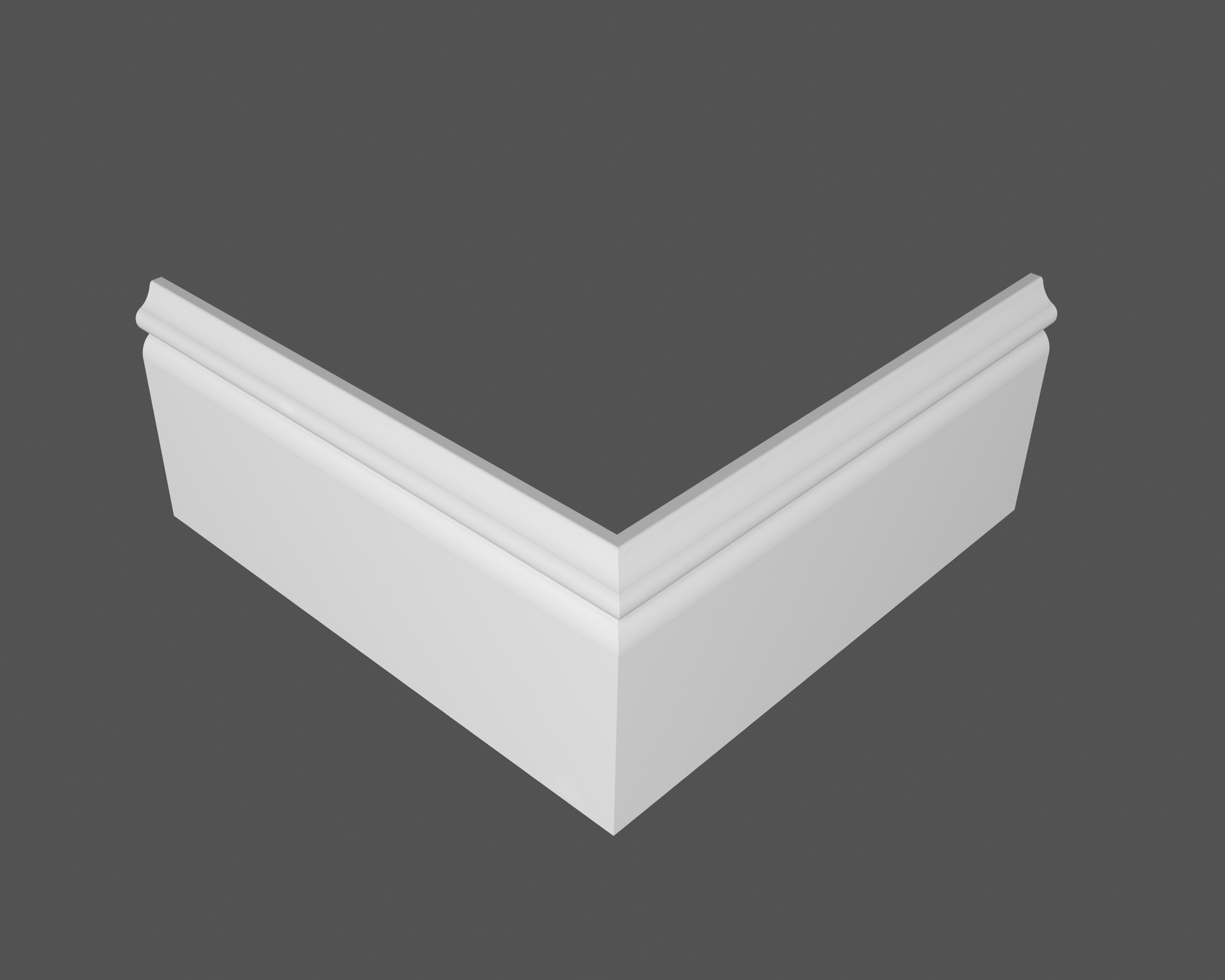 Плинтус МДФ под покраску Ликорн Р 8.137.18 2070×137×18 Плинтус МДФ под покраску Ликорн Р 8.137.18 2070×137×18