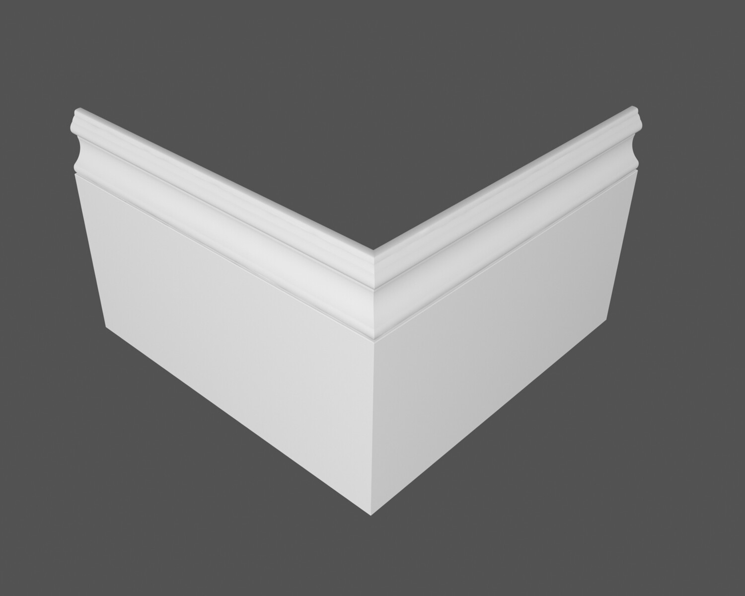 Плинтус МДФ под покраску Ликорн Р 16.200.16 2070×200×16 Плинтус МДФ под покраску Ликорн Р 16.200.16 2070×200×16