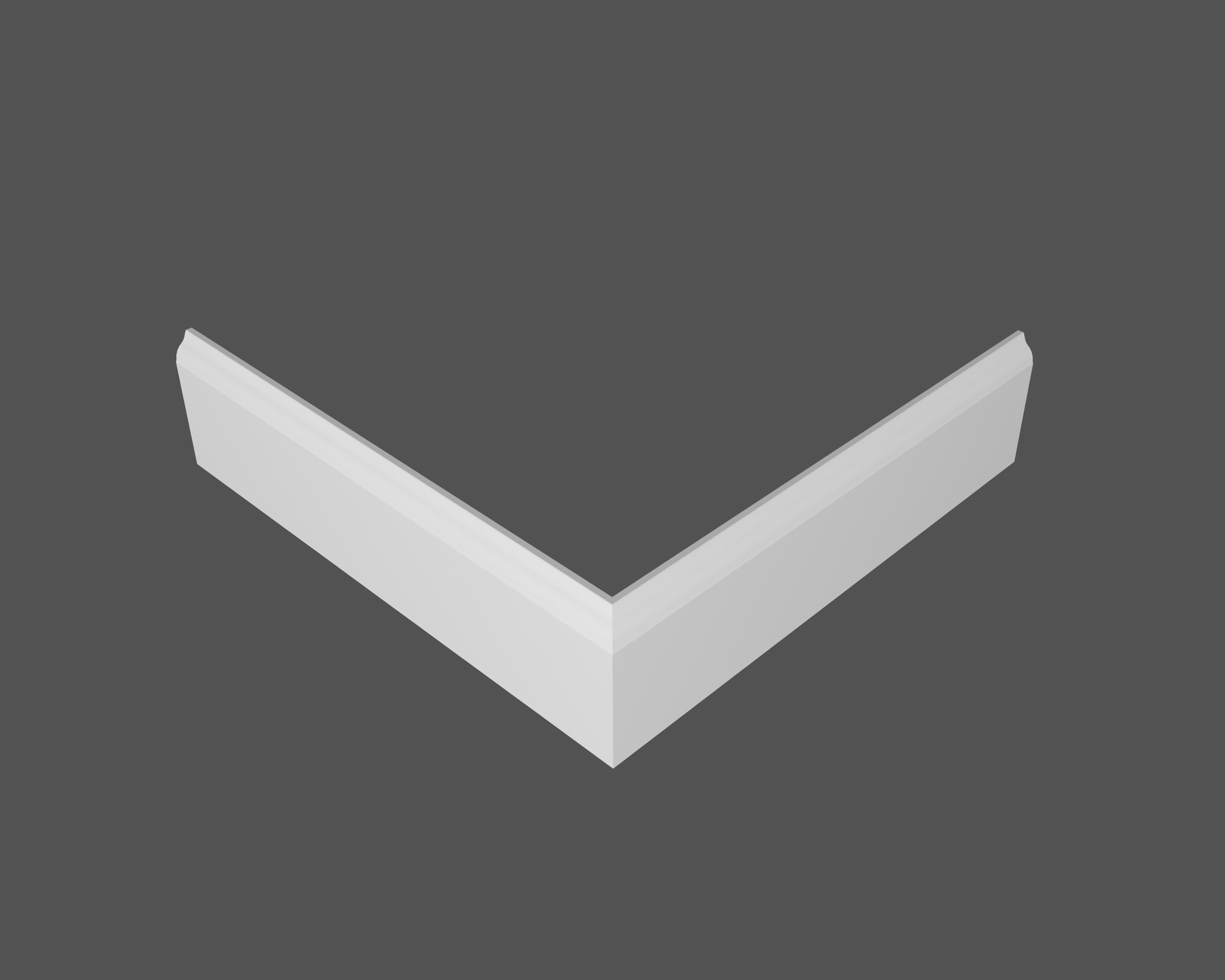 Плинтус МДФ под покраску Ликорн Р 18.82.12 2070×82×12 Плинтус МДФ под покраску Ликорн Р 18.82.12 2070×82×12