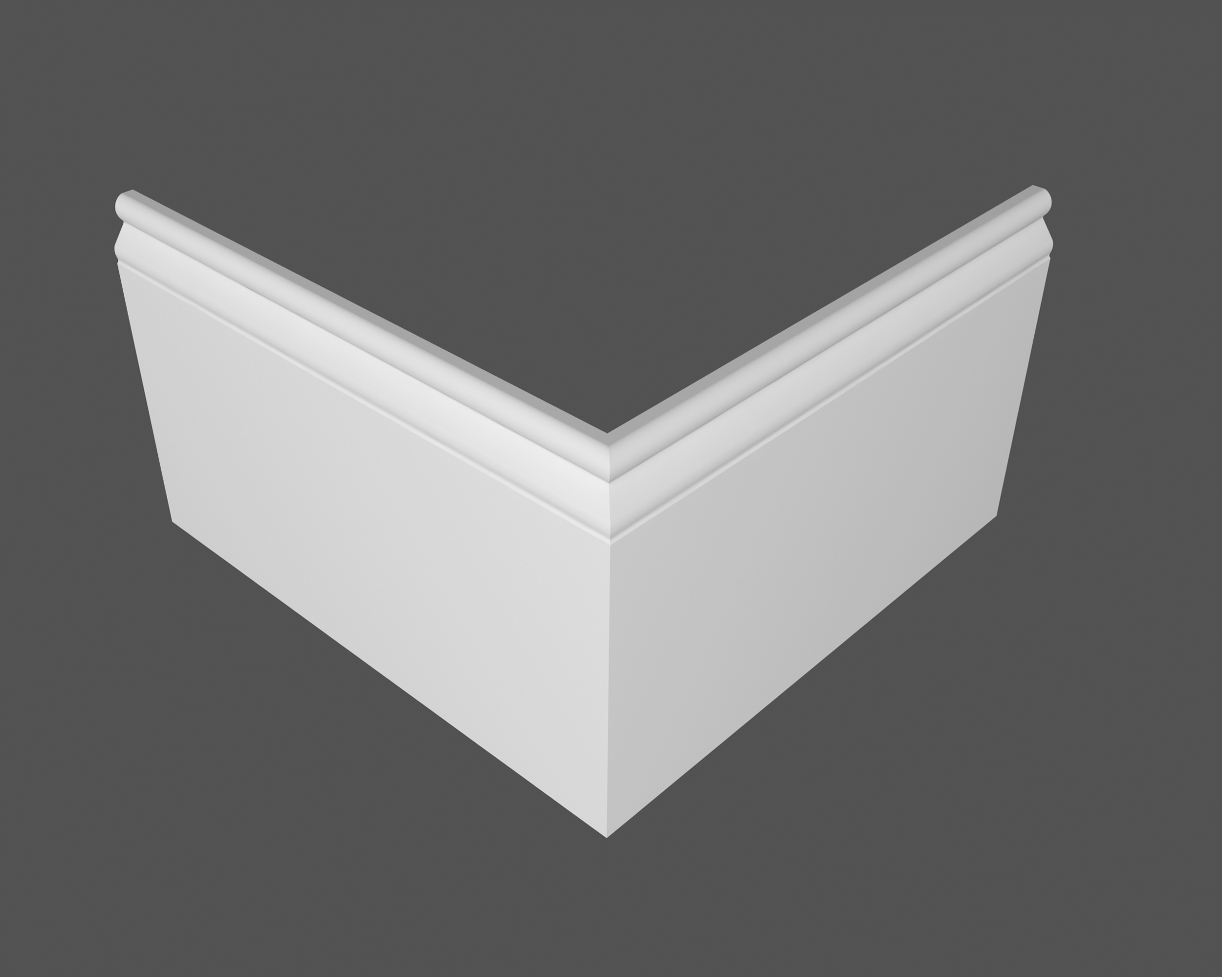 Плинтус МДФ под покраску Ликорн Р 19.185.16 2070×185×16 Плинтус МДФ под покраску Ликорн Р 19.185.16 2070×185×16