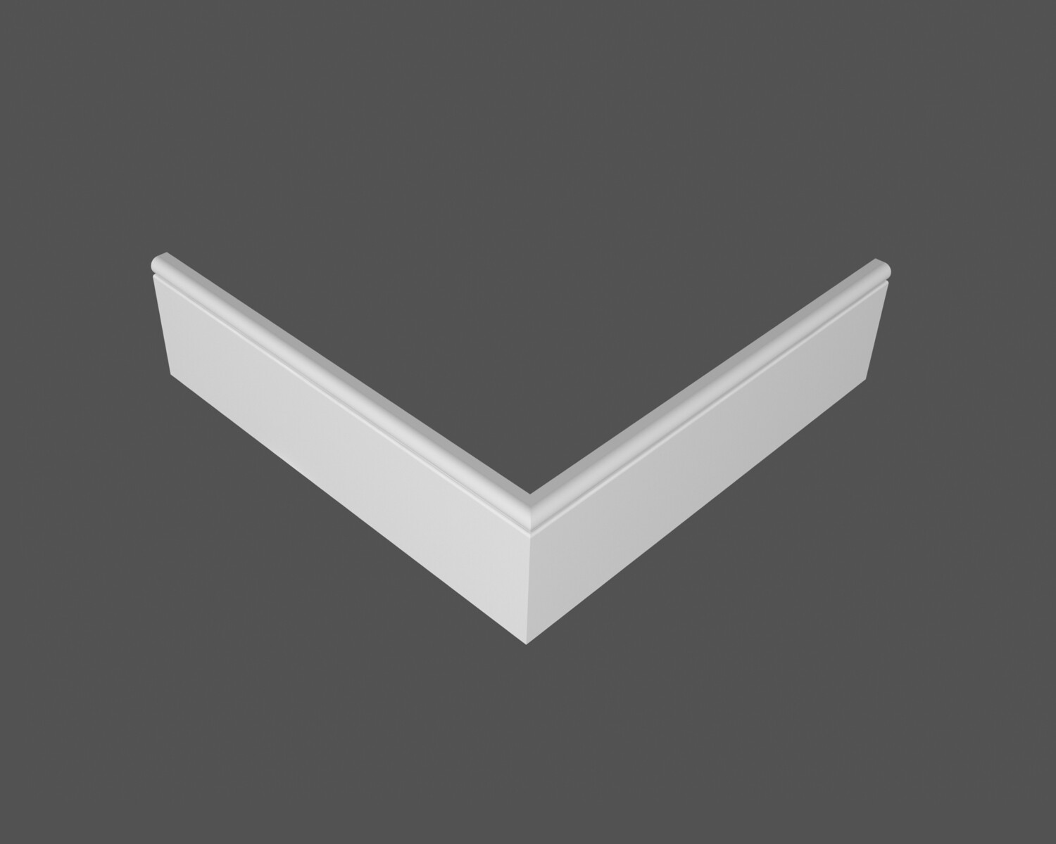 Плинтус МДФ под покраску Ликорн Р 22.82.12 2070×82×12 Плинтус МДФ под покраску Ликорн Р 22.82.12 2070×82×12