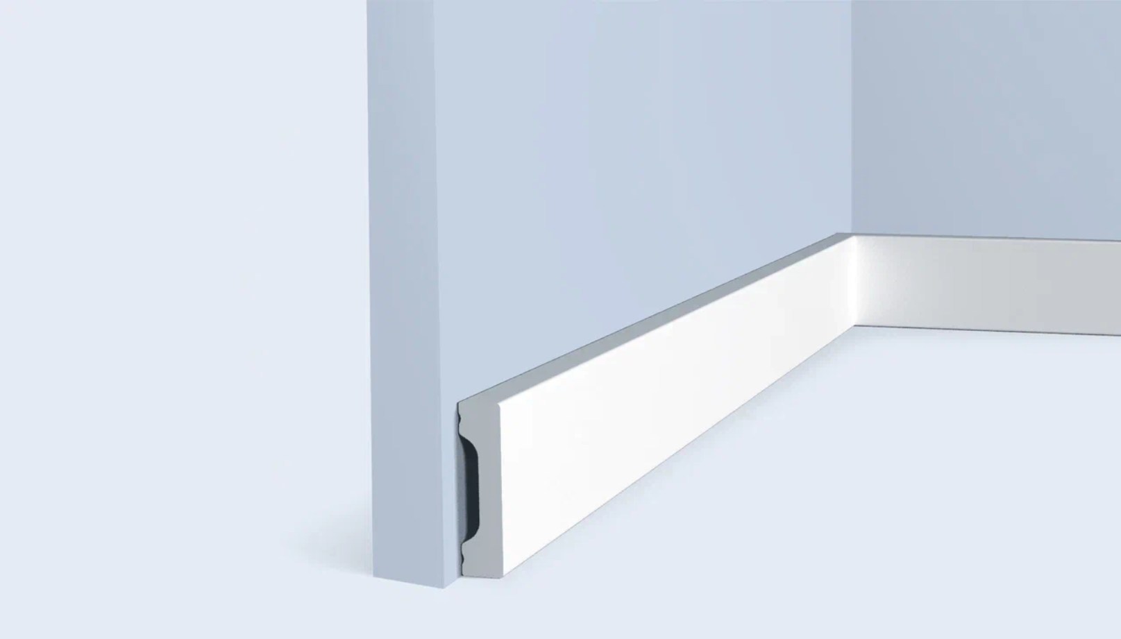 Плинтус под покраску Hiwood W40V1 2000×40×10 Плинтус под покраску Hiwood W40V1 2000×40×10