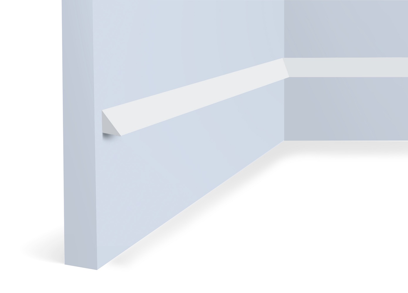 Молдинг из полистирола под покраску Hiwood TR20 2000×20×20