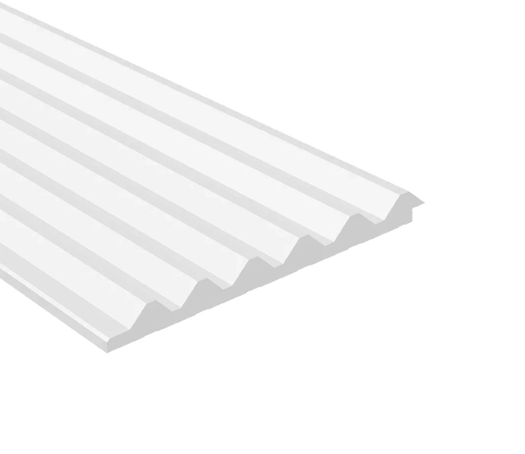 Стеновая панель из полистирола под покраску Hiwood LV136 NP 2700×120×12
