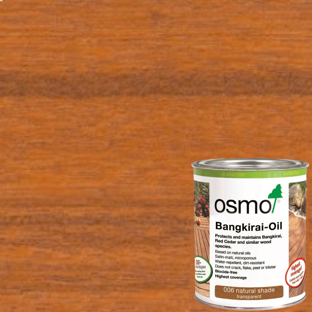 Масло для террас Osmo Terrassen-Ole цвет 006 Бангкирай 0,125 л Масло для террас Osmo Terrassen-Ole цвет 006 Бангкирай 0,125 л