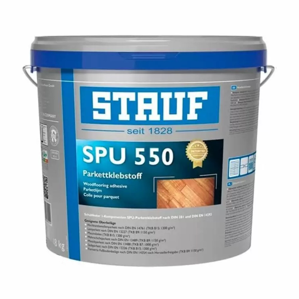 Клей для паркета Stauf SPU-550 силан-полиуретановый 18 кг