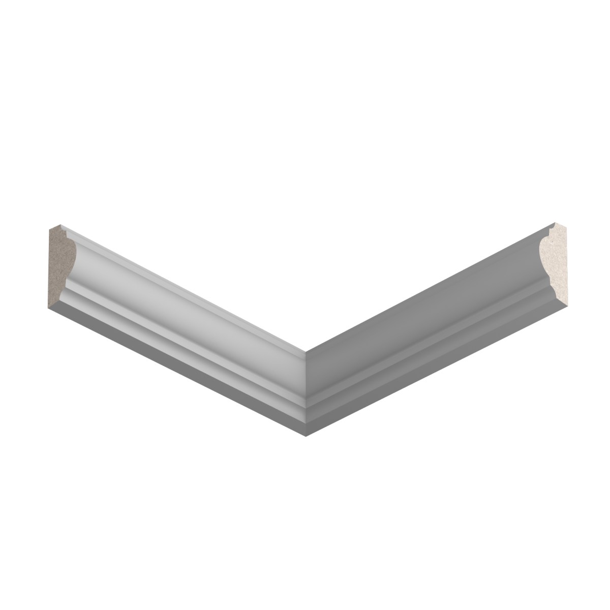 Молдинг ЛДФ под покраску Ultrawood U 003 2440×25×12 Молдинг ЛДФ под покраску Ultrawood U 003 2440×25×12