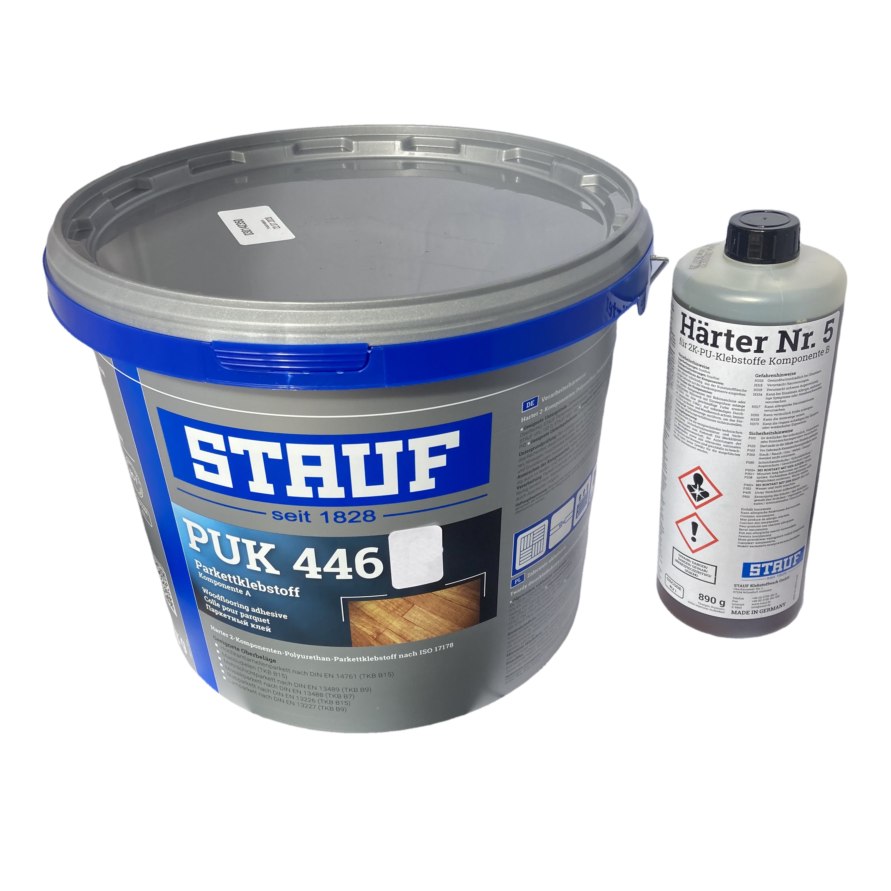 Клей для паркета Stauf PUK-446 2К полиуретановый 8,9 кг