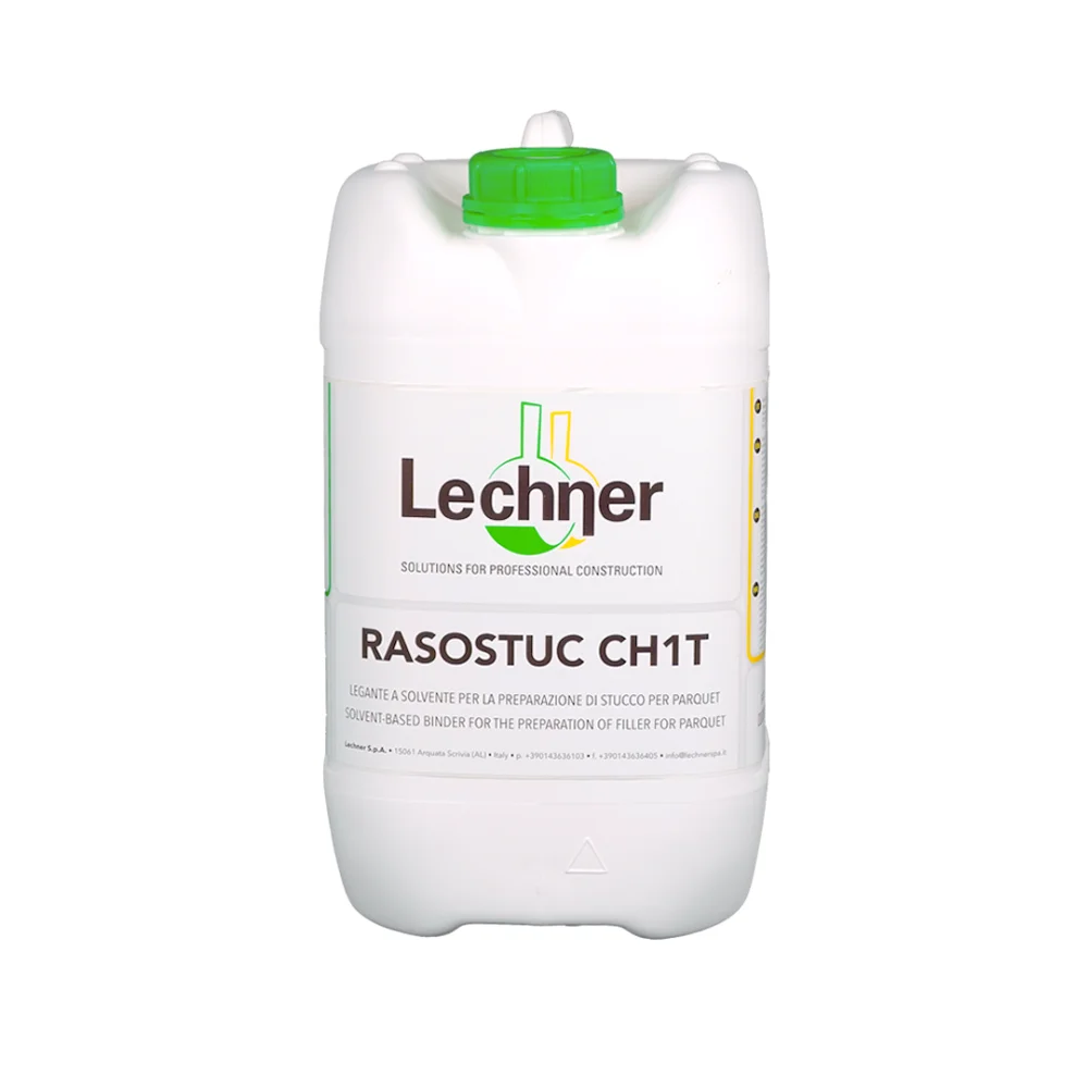 Шпатлевка для паркета Lechner Rasostuc CH1 T на основе растворителя 5 л
