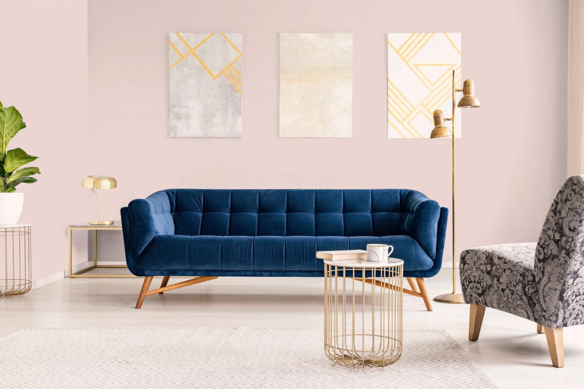 Обои Hygge 77 Colors Rosy C4 01 10,05×1 фото в интерьере