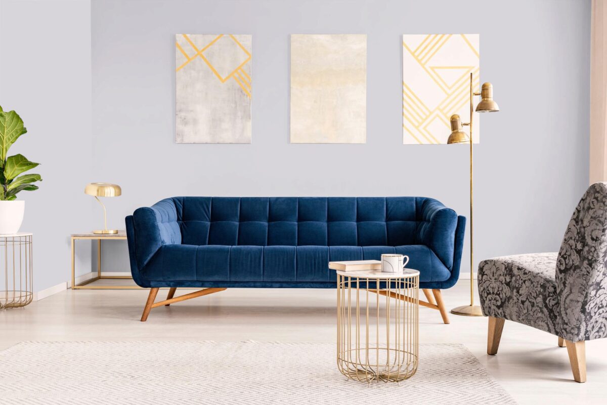 Обои Hygge 77 Colors Marine C6 03 10,05×1 фото в интерьере