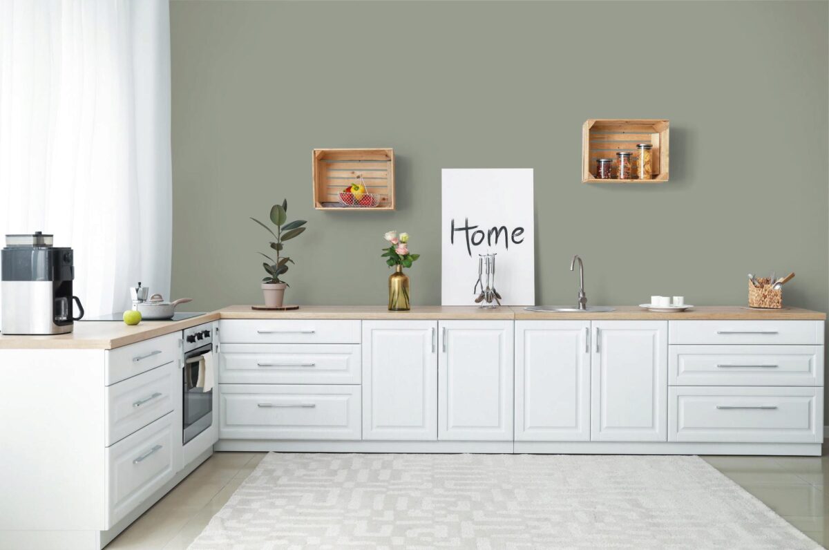 Обои Hygge 77 Colors Green C7 04 10,05×1 фото в интерьере