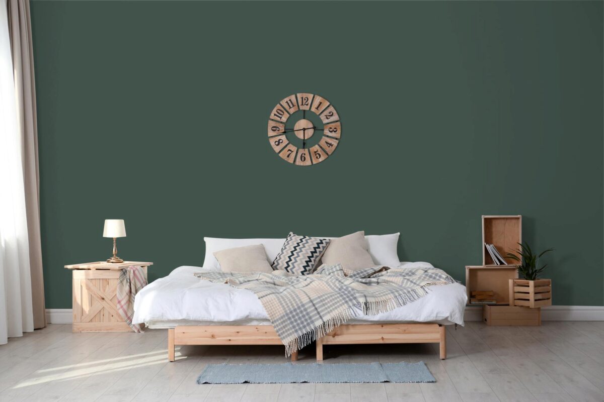 Обои Hygge 77 Colors Green C7 07 10,05×1 фото в интерьере