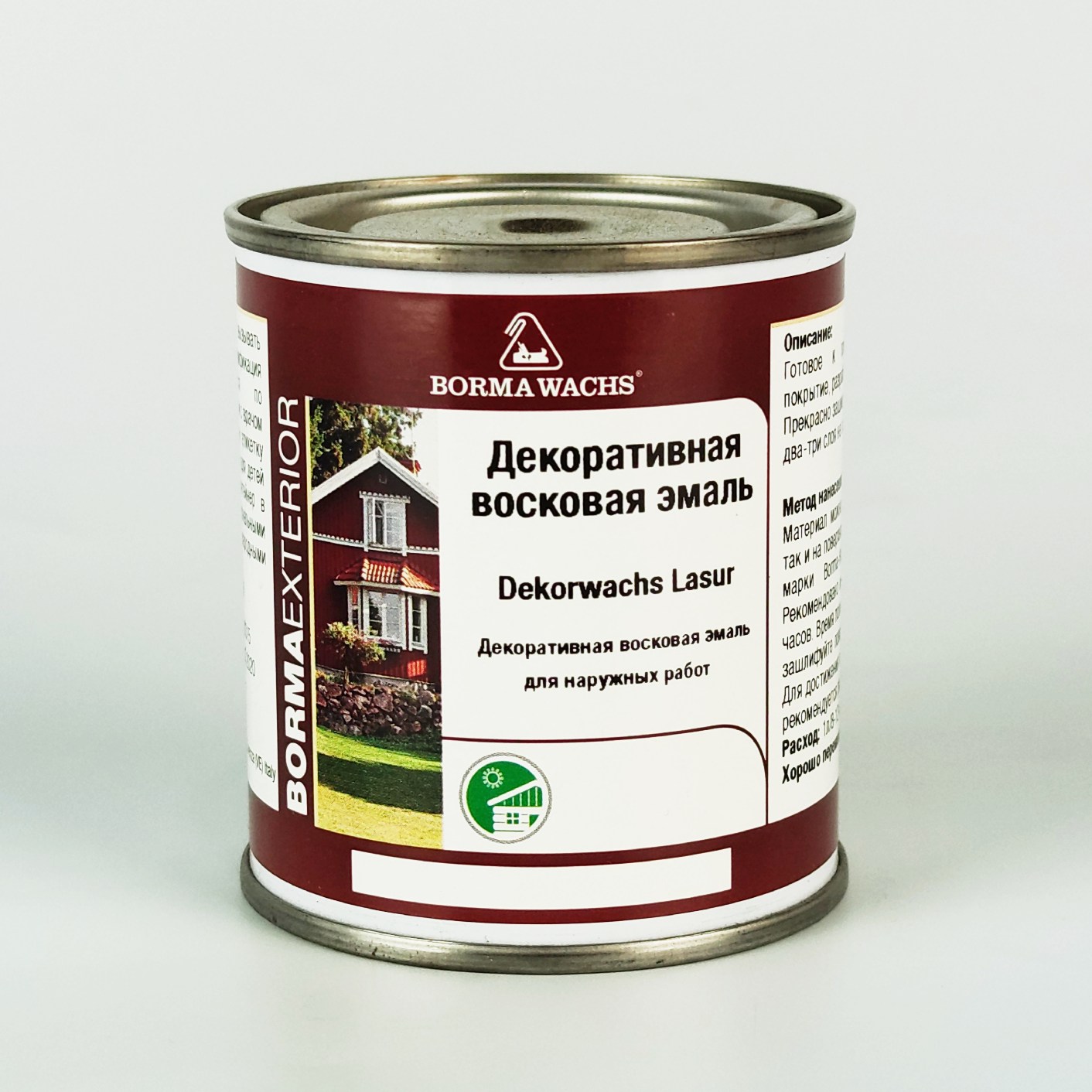 Эмаль восковая для дерева Borma Dekorwachs Lasur 3320BE.125-DEC 06 Береза 0,125 л